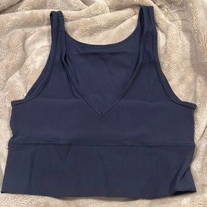 Power Pivot Ribbed Tank Top Size 10